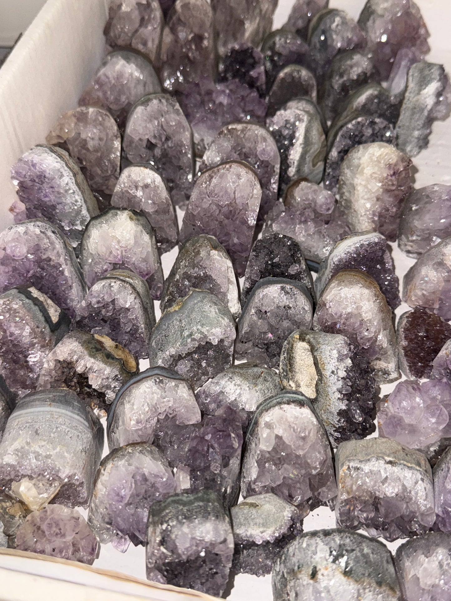 Amethyst Cutbases - COMES WITH TWO (INTUITIVELY CHOSEN)