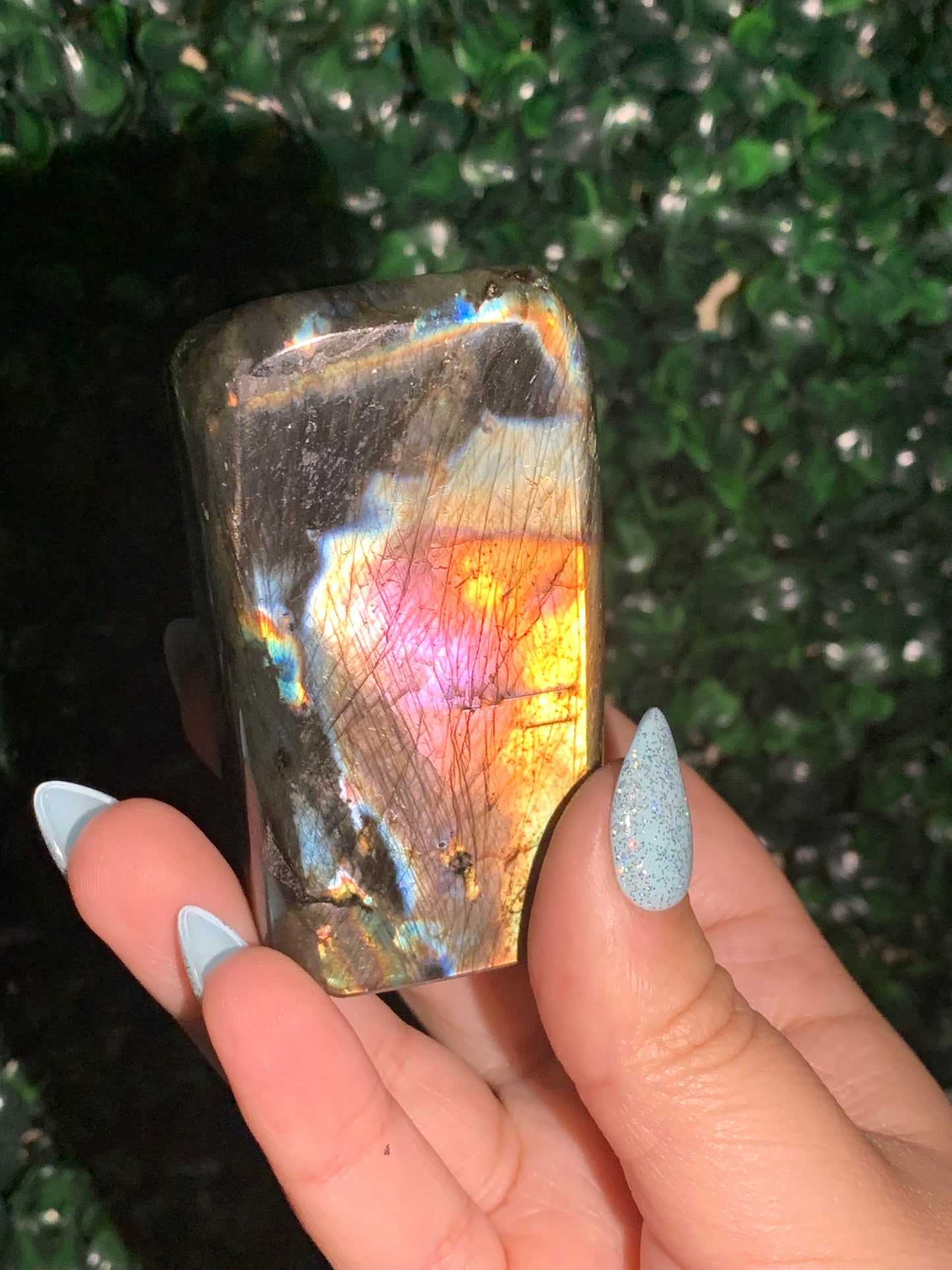 High Quality Labradorite Freeforms - Intuitively Chosen (Example Pics of Flash)