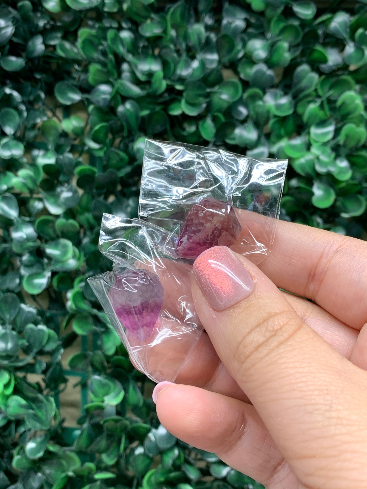 Mini Fluorite Strawberries (Intuitively Chosen)