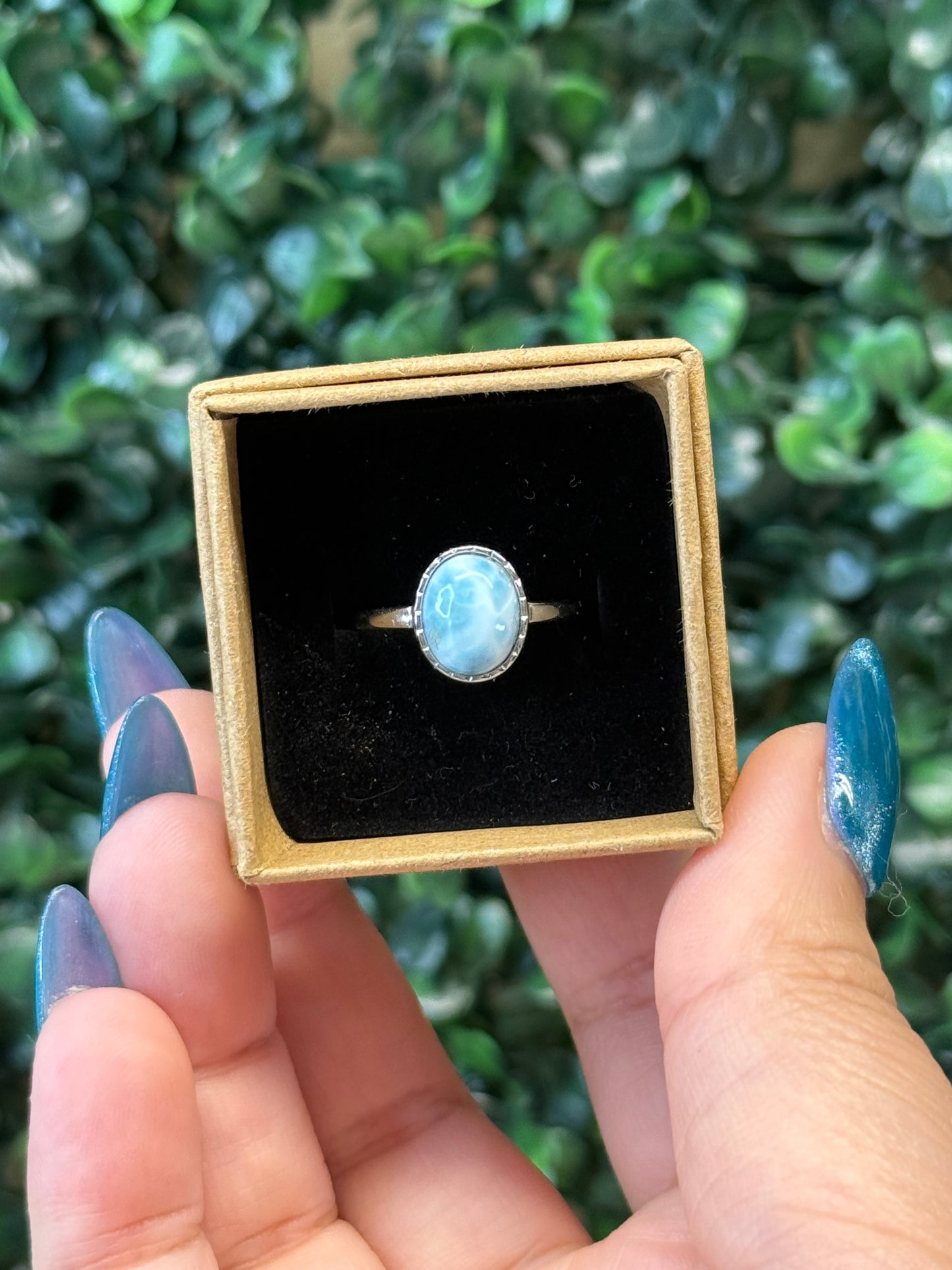Larimar Rings (s925 & adjustable)