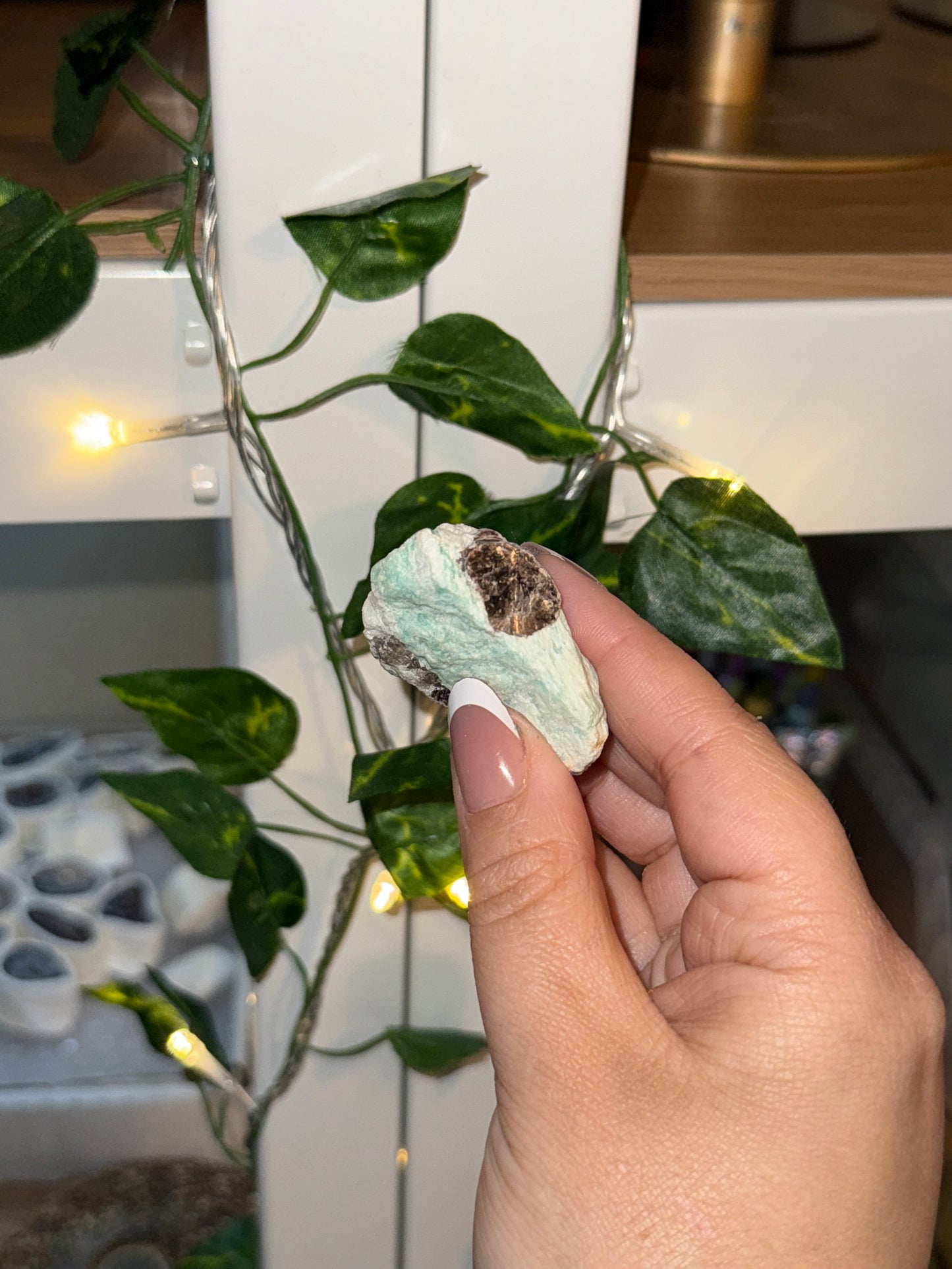 Raw Amazonite x Gem Lepidolite - Lindsey’s Collection