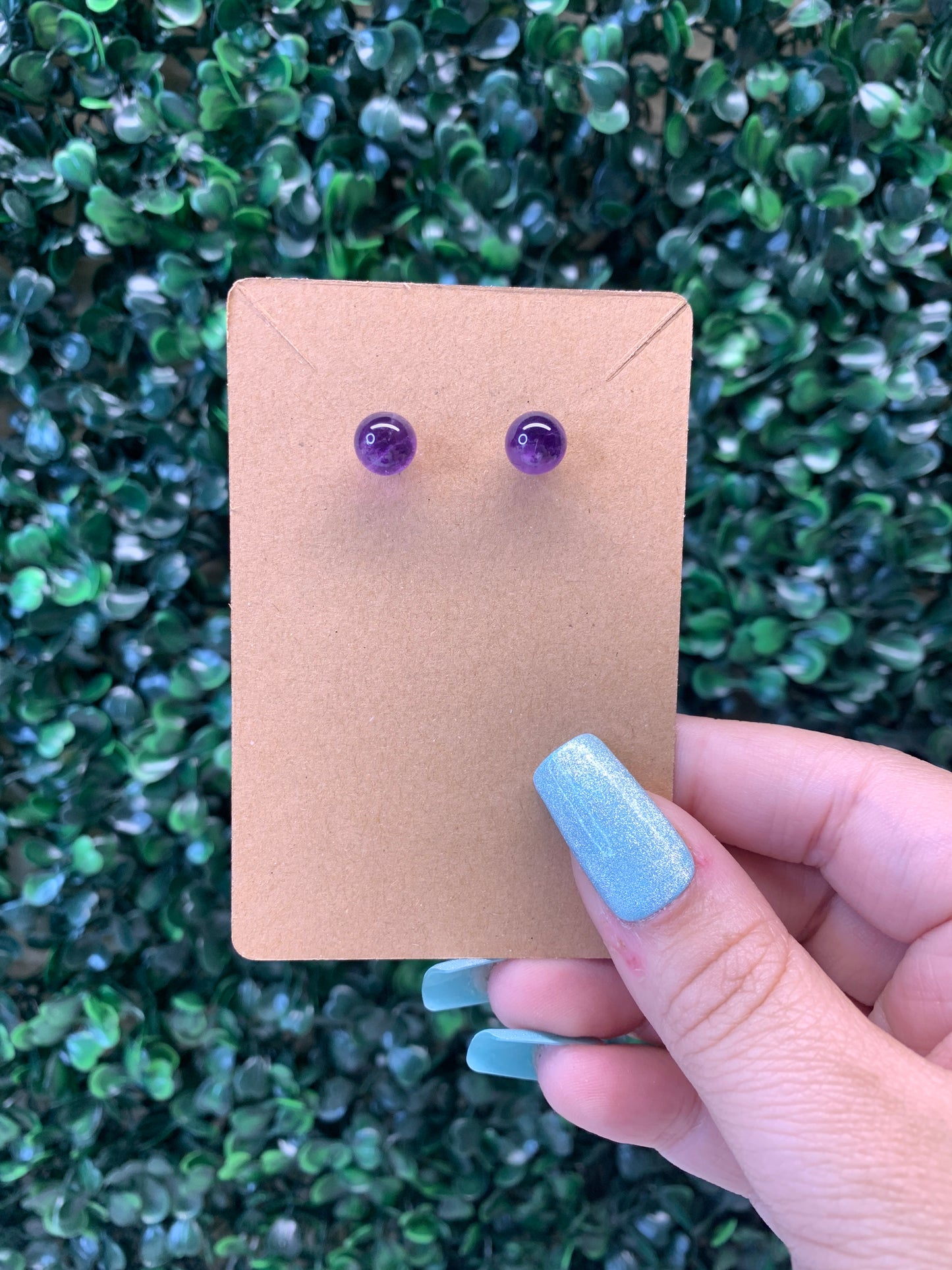 Amethyst Earrings (Intuitively chosen)