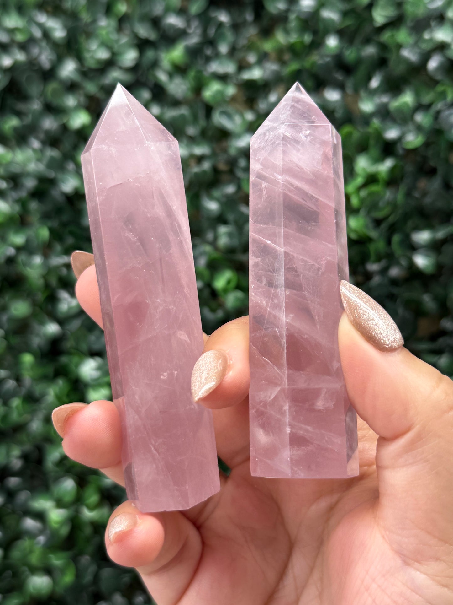 Rose Quartz Towers - INTUITIVELY CHOSEN