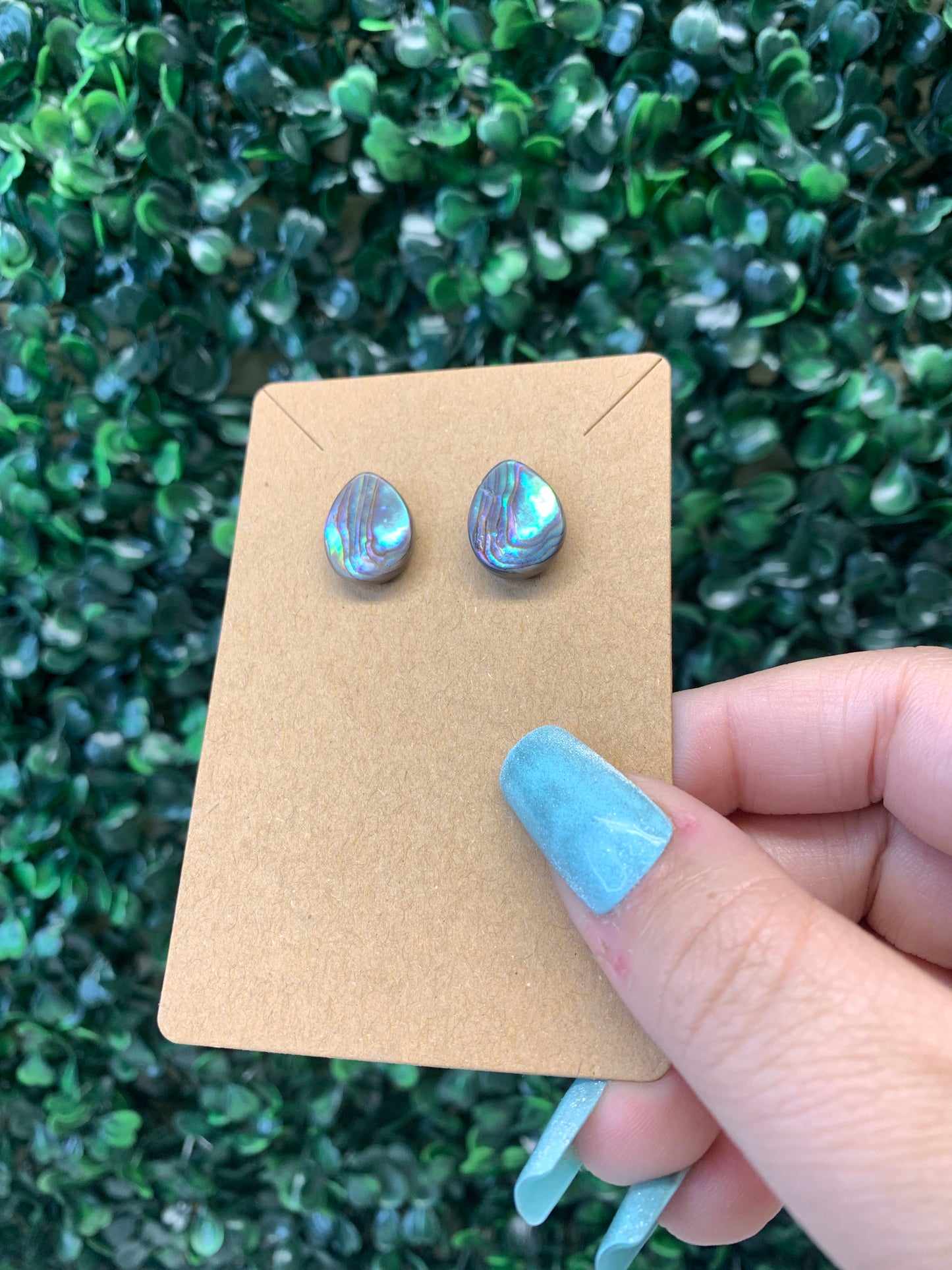 Abalone Shell Earrings (Intuitively chosen)