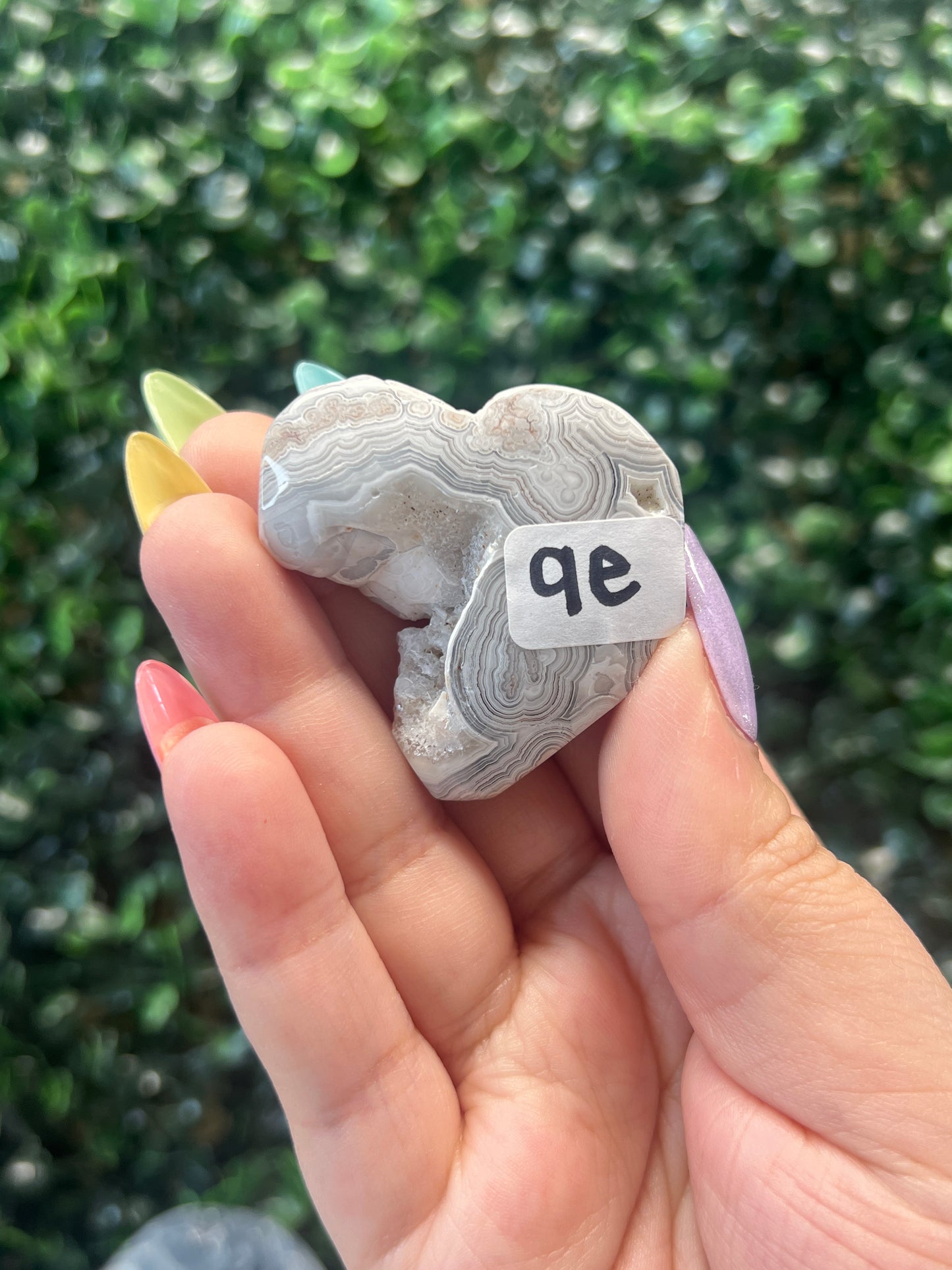 Mexican Crazy Lace Agate Hearts (have parallax)