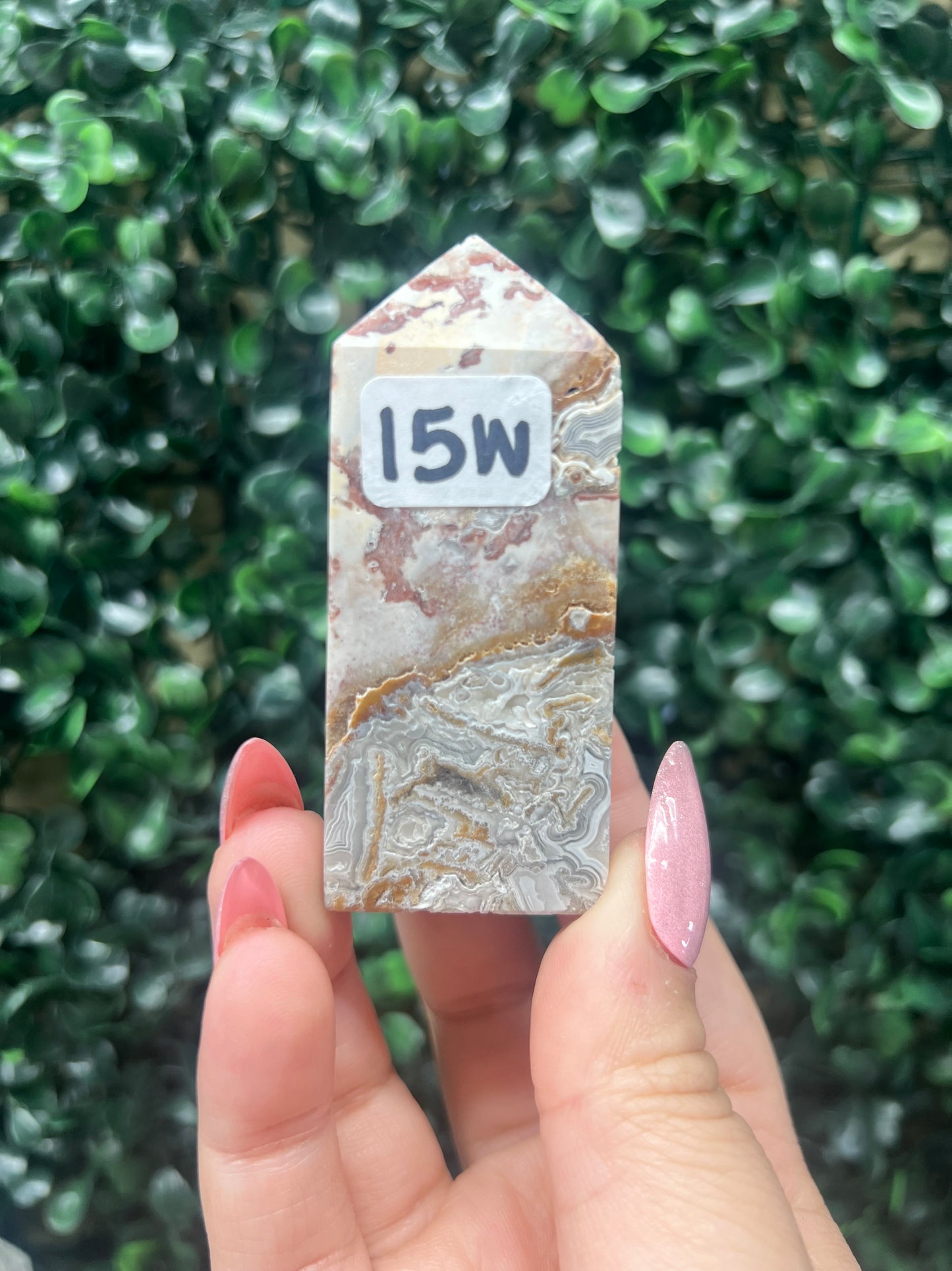 Mexican Crazy Lace Agate Towers