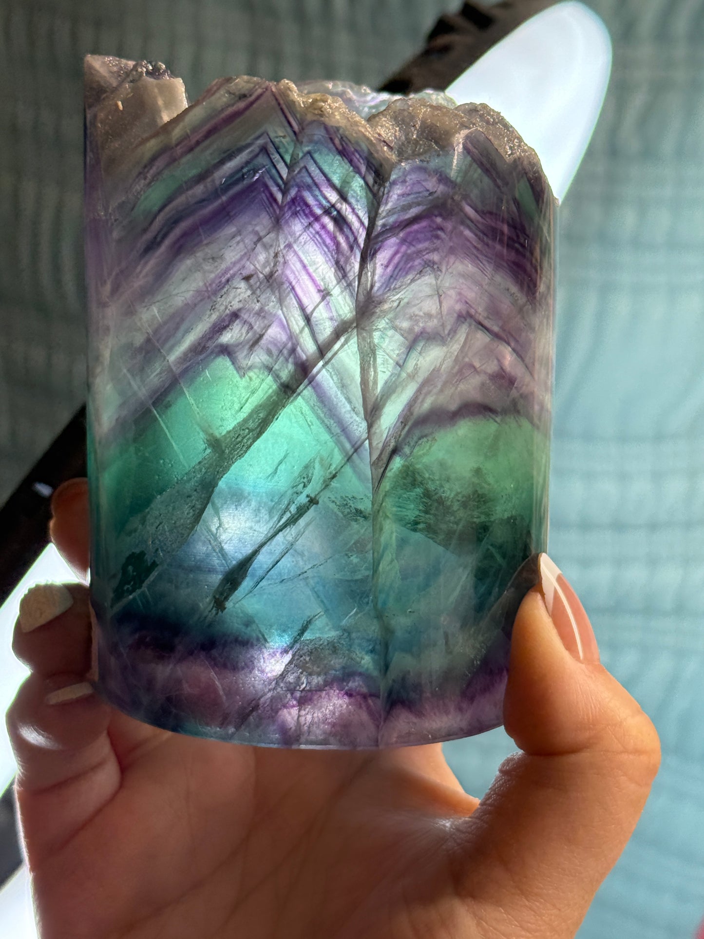 Fluorite Lamps - comes with light stand