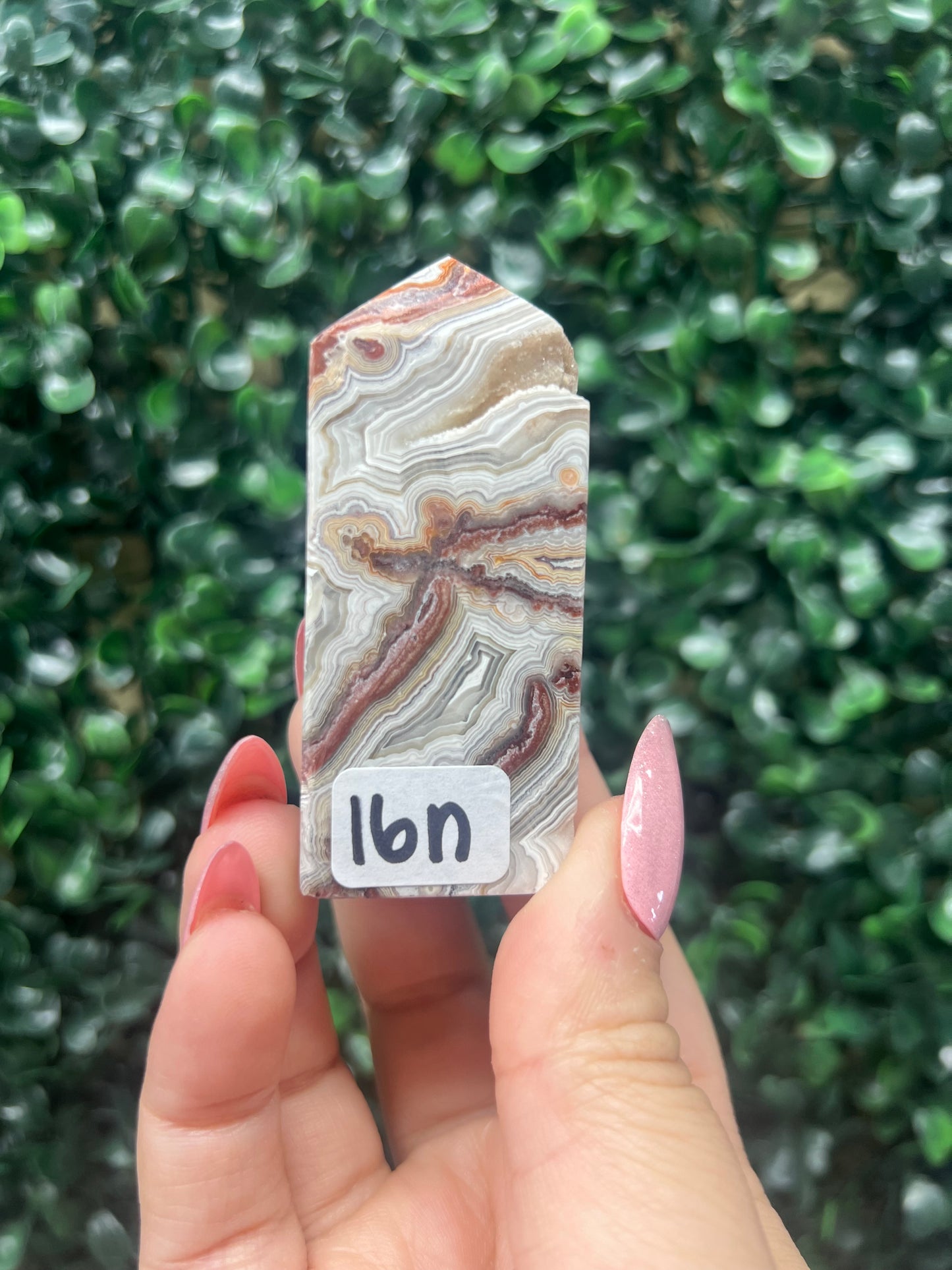 Mexican Crazy Lace Agate Towers