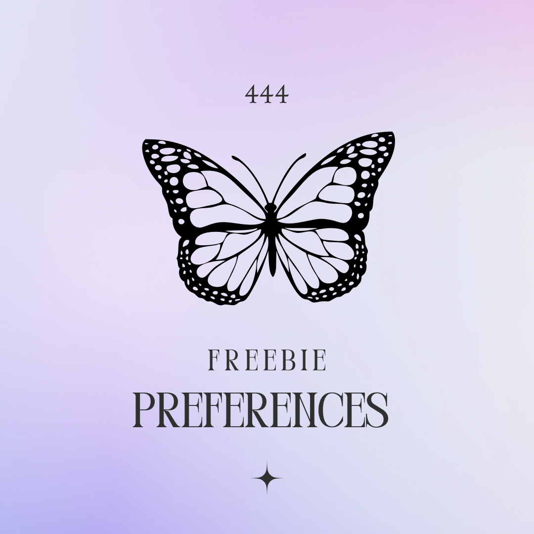 FREEBIE PREFERENCES - WHILE SUPPLIES LAST
