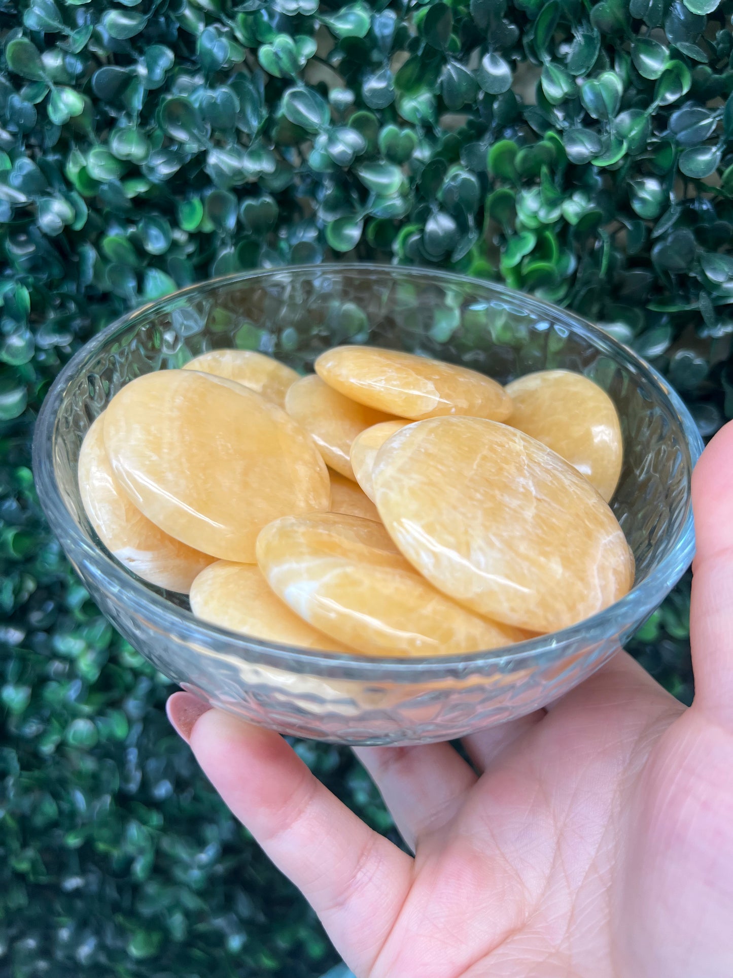 Orange Calcite Flatstones (INTUITIVELY CHOSEN)