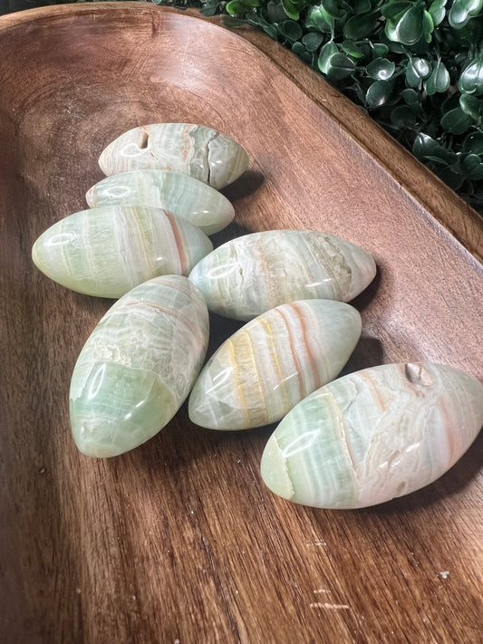 Pistachio Calcite Shivas (INTUITIVELY CHOSEN)