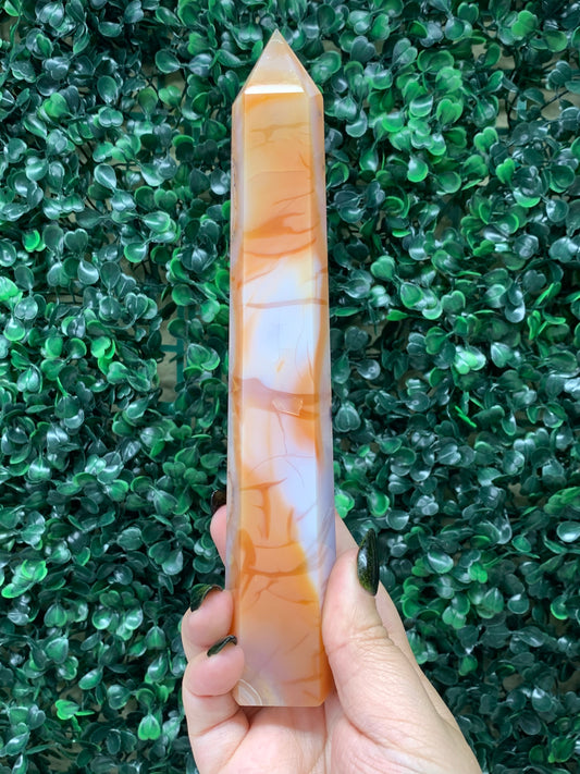 Pink Carnelian Towers