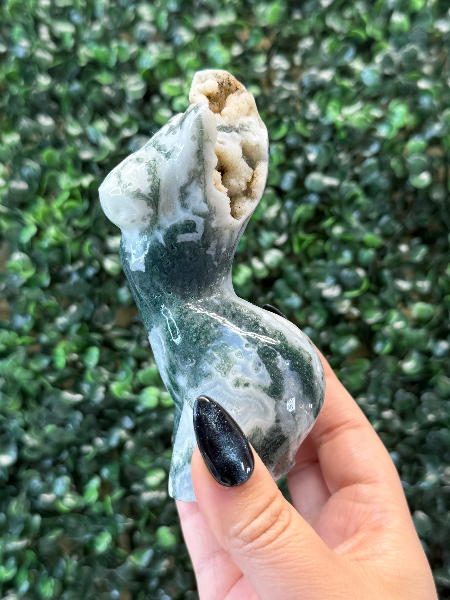 Moss Agate Lady Body - b