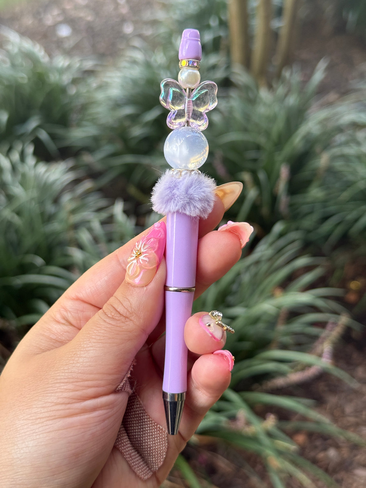 Butterfly Pens - Purple Iridescent