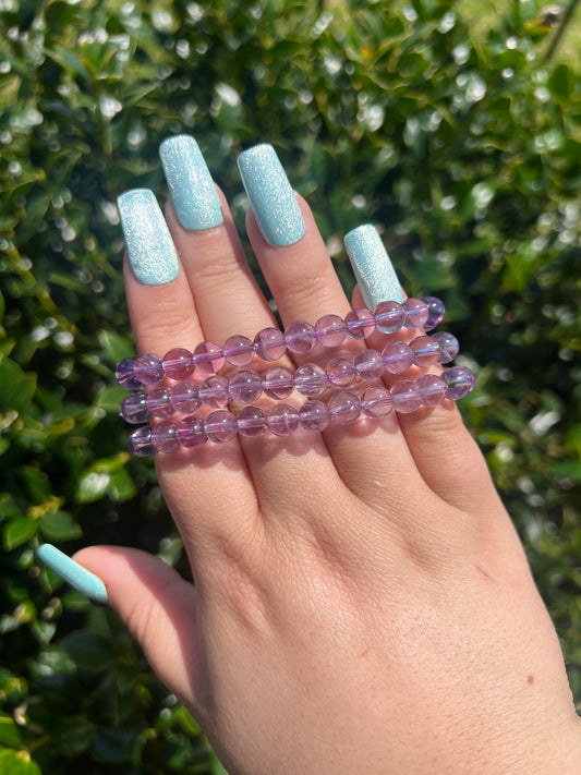 Amethyst Bracelets - 7mm