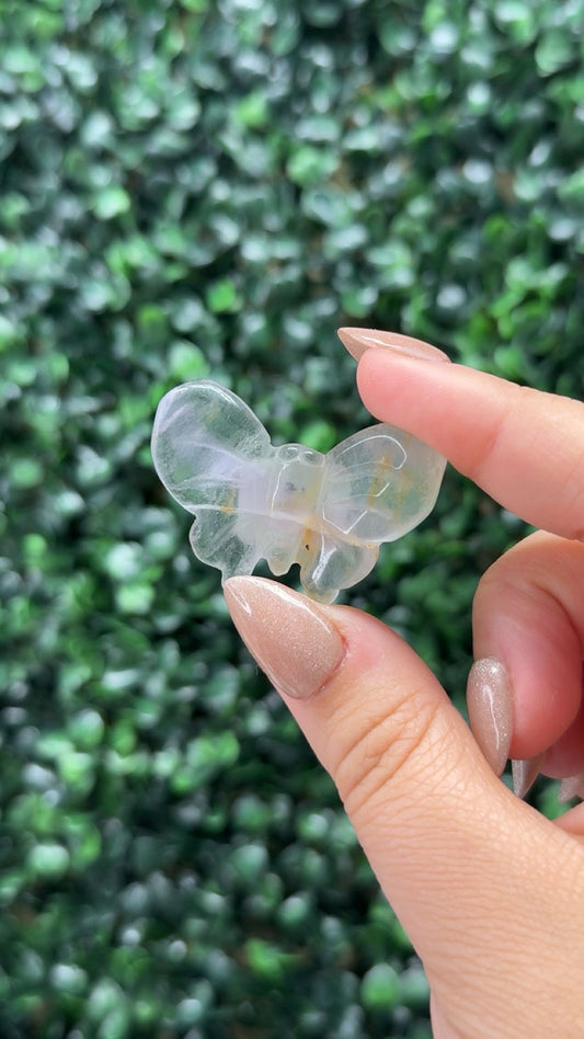 Fluorite 3D butterfly