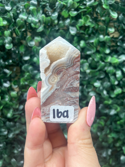 Mexican Crazy Lace Agate Towers