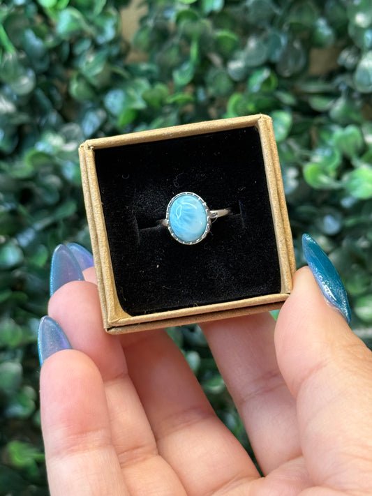 Larimar Rings (s925 & adjustable)