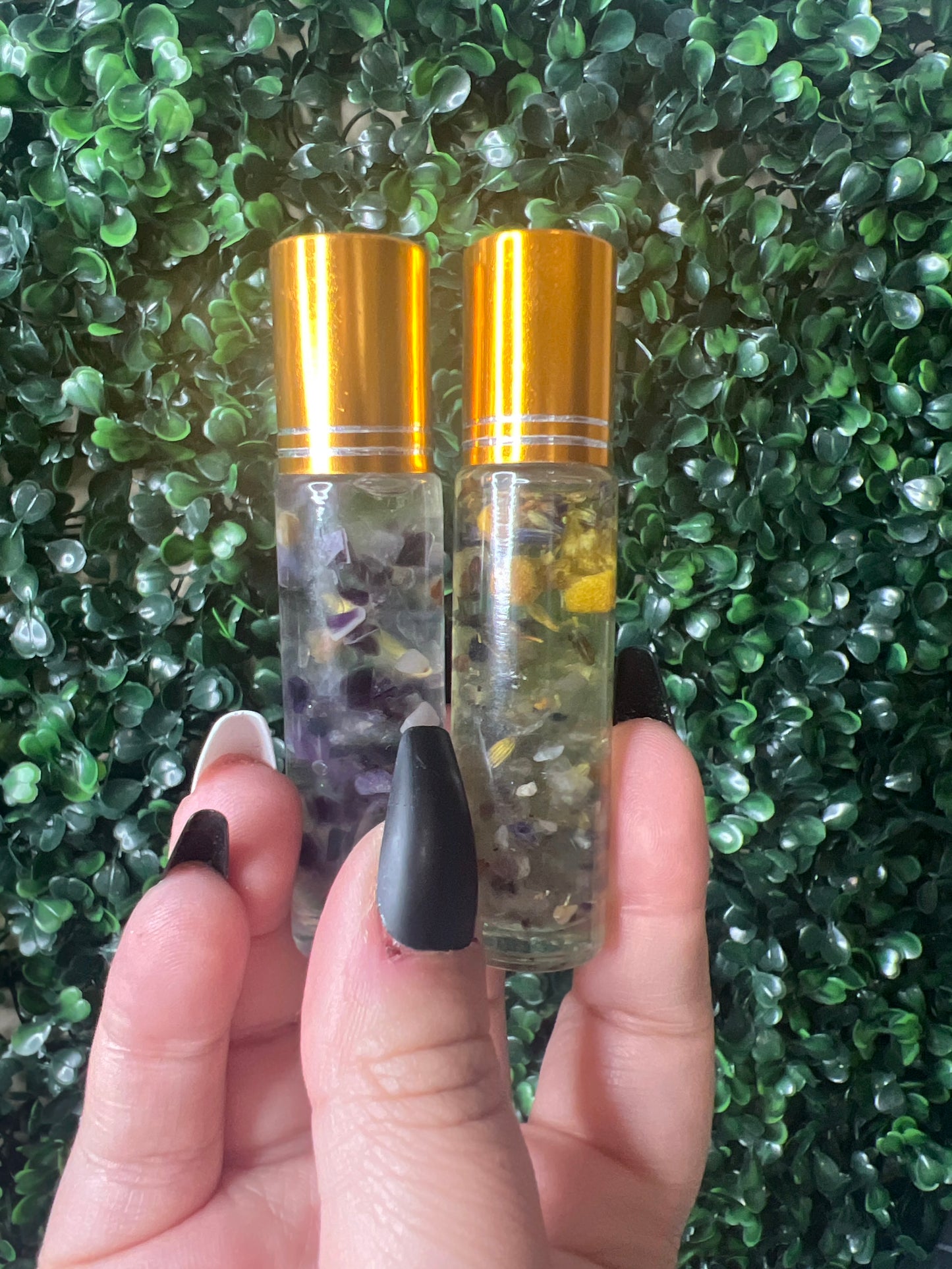 Calm Intention Oil in Fluorite Rollers (Lavender) - COLLAB WITH THE AQUA MOON SHOP