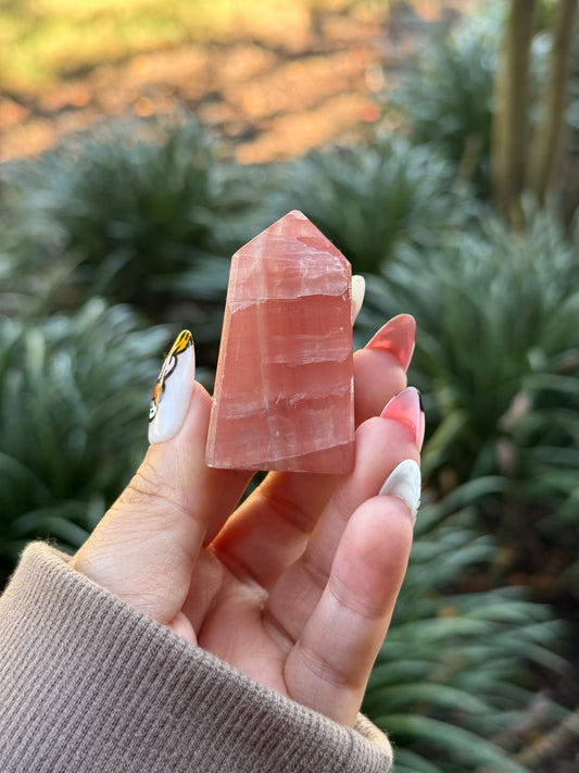 Rose Calcite Tower - Bri’s Collection