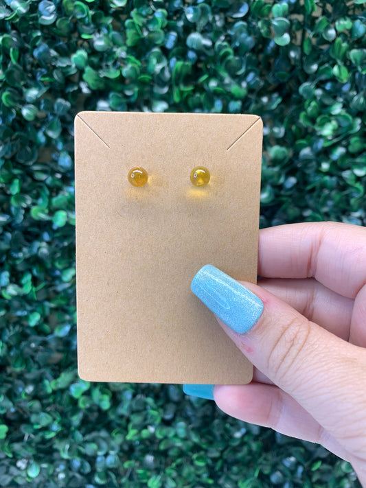 Amber Earrings (Intuitively chosen)