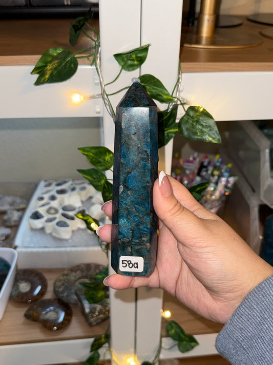 Blue Apatite Towers