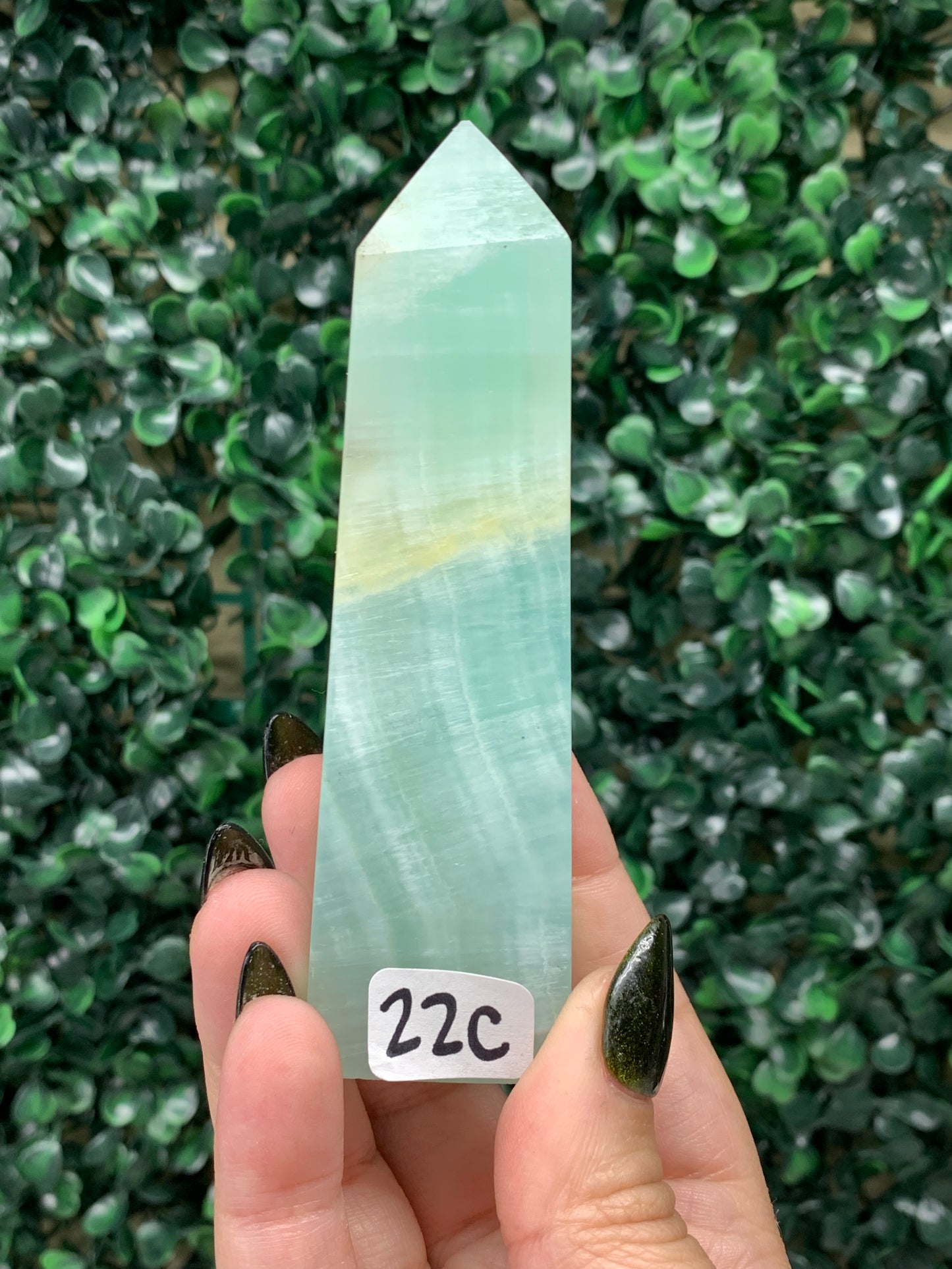Pistachio Calcite Towers