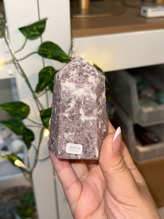 Lepidolite Tower - Lindsey’s Collection