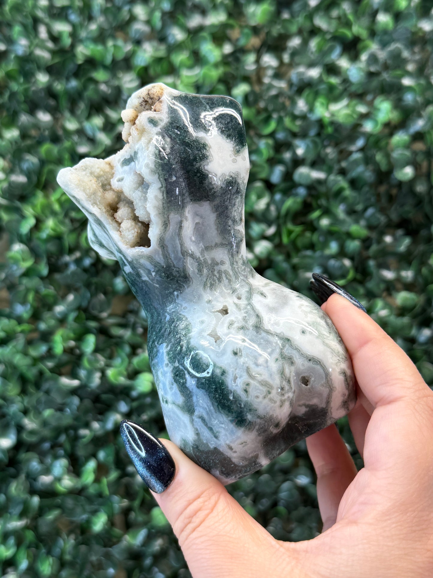Moss Agate Lady Body - b