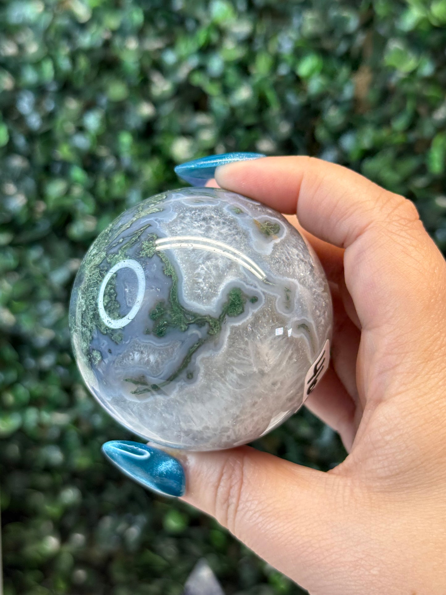 Moss Agate Sphere