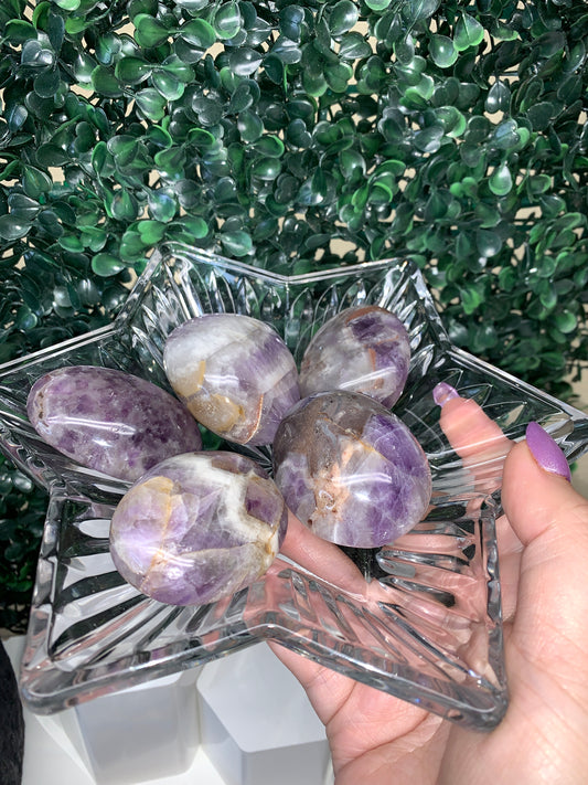 Amethyst Palmstones