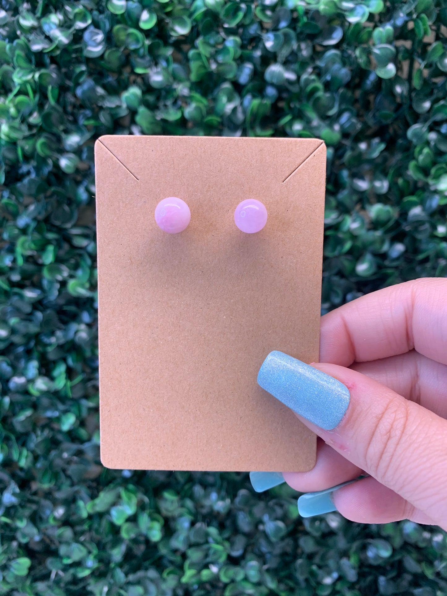 Kunzite Earrings (Intuitively chosen)