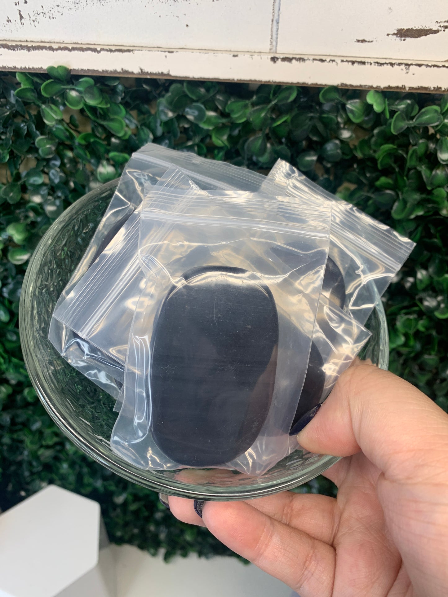 Midnight Lace Obsidian Palmstones (INTUITIVELY CHOSEN)