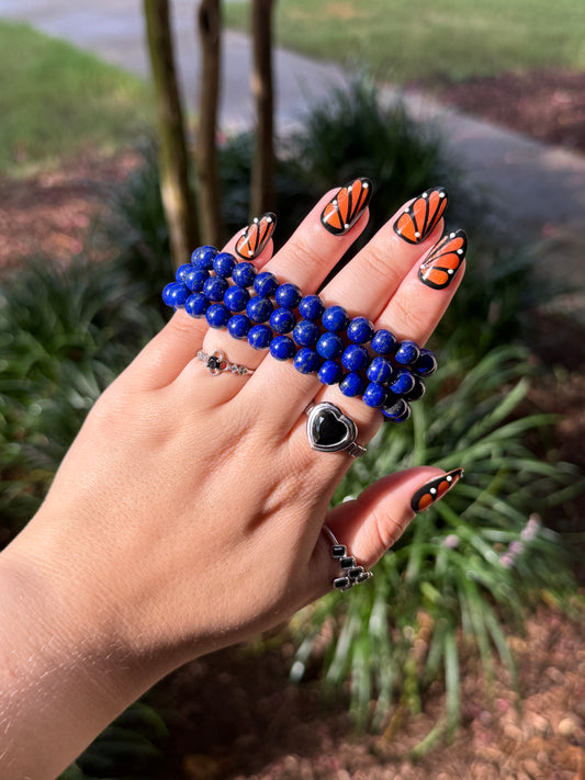 Lapis Lazuli Bracelets - 7mm