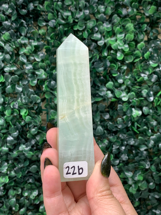 Pistachio Calcite Towers
