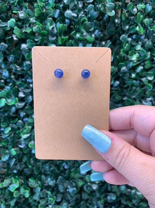 Blue Kyanite Earrings (Intuitively chosen)