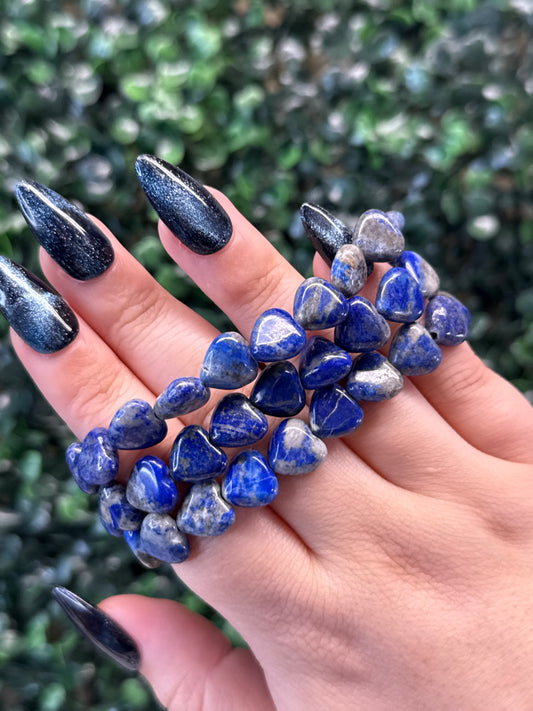 Lapis Lazuli Heart Bracelets