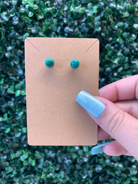 Malachite Earrings (Intuitively chosen)