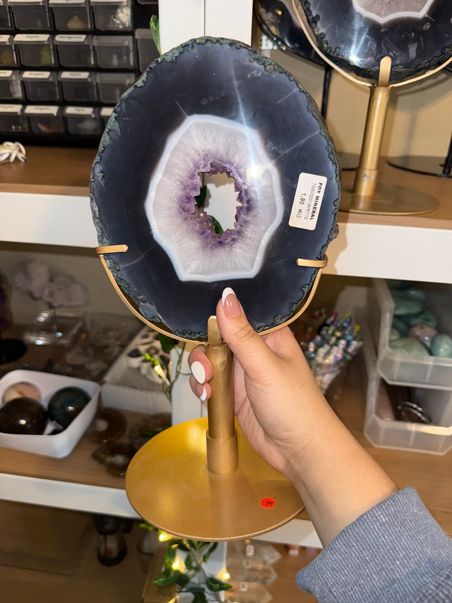 Amethyst x Agate (Moss Inclusions) Portals