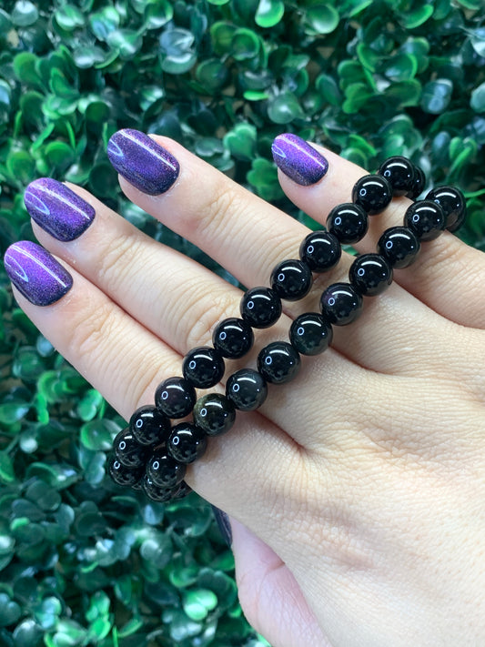 Rainbow Obsidian Bracelets - 8mm