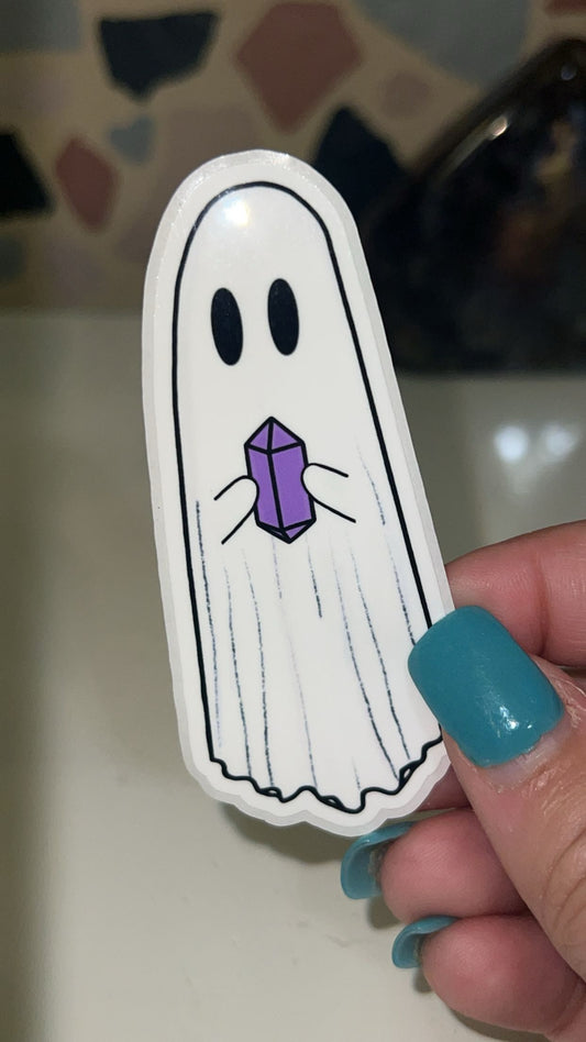 Ghost x Crystal Sticker