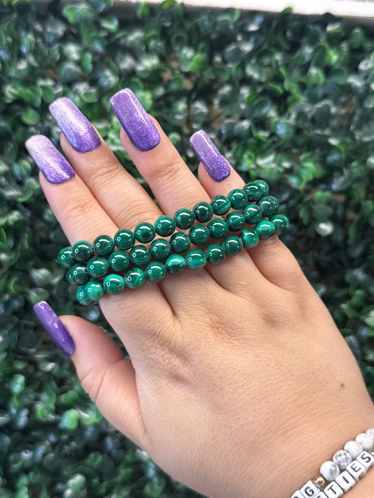 Malachite Bracelets - 7mm