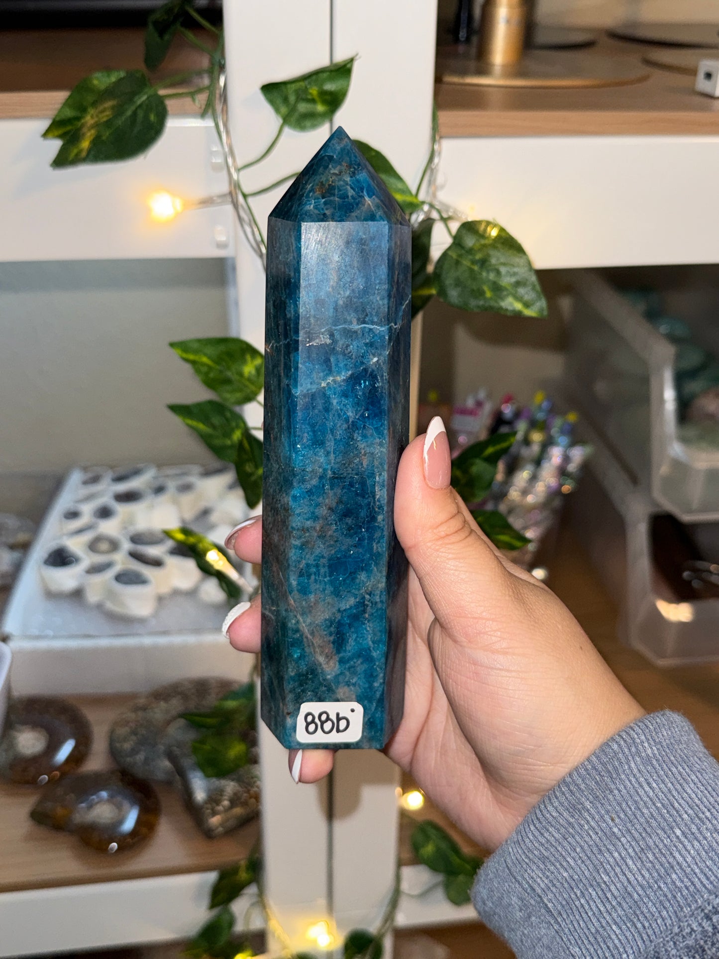 Blue Apatite Towers