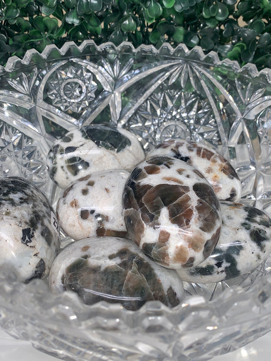 Polarity Moonstone Palms (INTUITIVELY CHOSEN - Flashy)