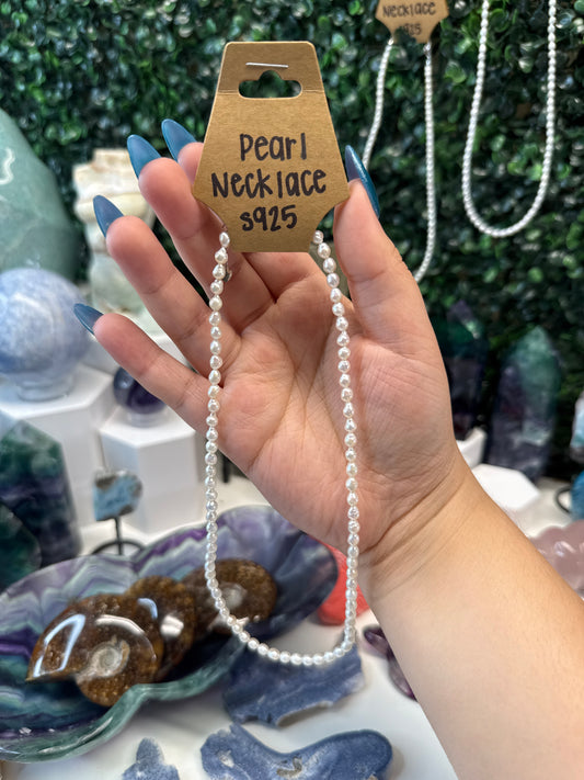 Pearl Necklaces (s925)