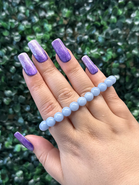 Angelite Bracelet - 8mm