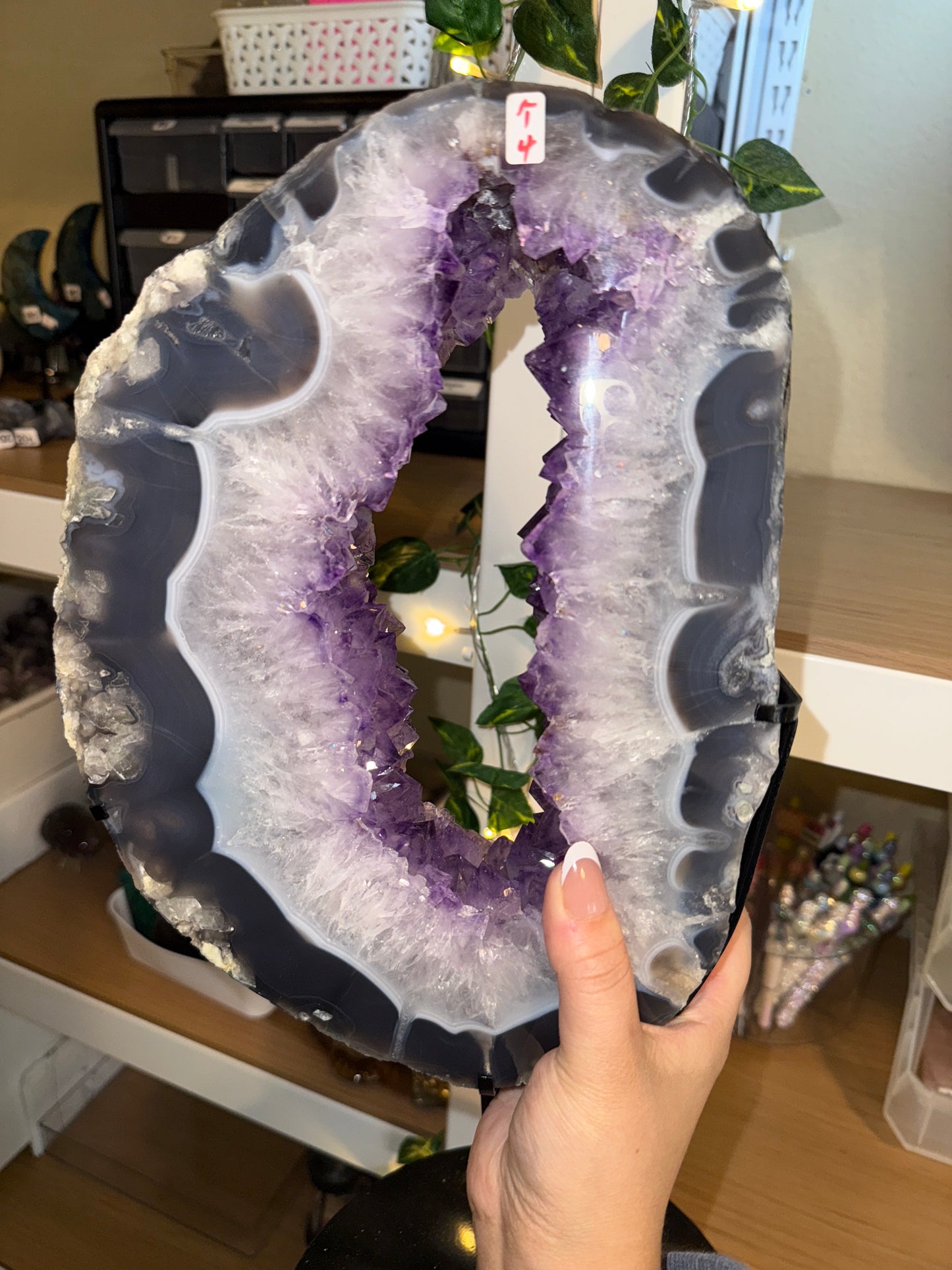 Statement Amethyst x Agate Portals