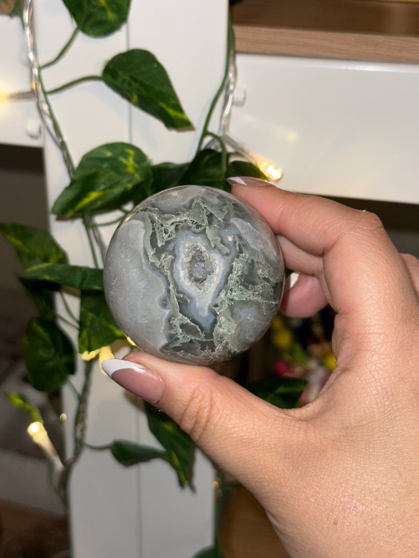 Moss Agate Sphere