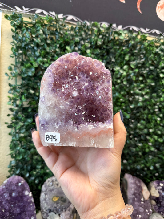 Statement Amethyst Cutbases