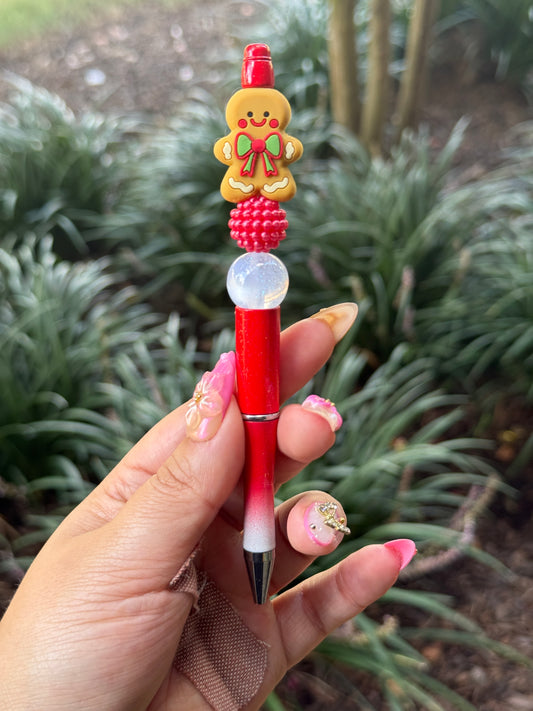 Gingerbread Man Pens